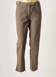 Pantalon chino taille normale taille normale gris QCQC femme