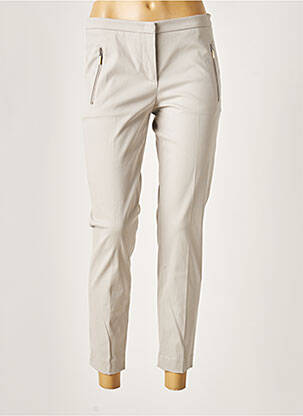 Pantalon slim stretch taille normale gris FABIANA FILIPPI femme