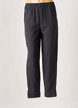 Pantalon droit taille haute taille haute gris EMPORIO ARMANI femme