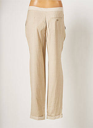 Pantalon droit taille normale taille normale beige FABIANA FILIPPI femme