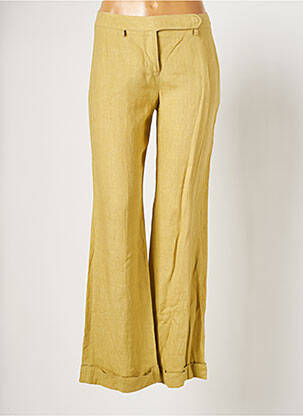 Pantalon large poches taille normale jaune TARA JARMON femme