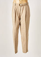 Pantalon droit beige MAGIC SIMPLICITY pour femme seconde vue