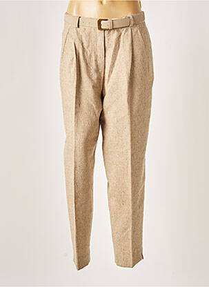 Pantalon droit beige MAGIC SIMPLICITY pour femme