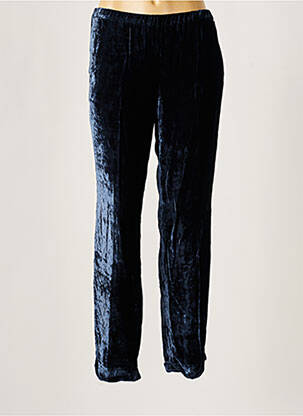 Pantalon droit bleu ALBERTO BIANI pour femme