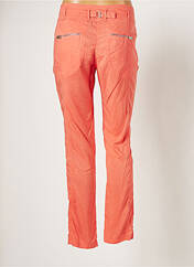 Pantalon droit orange COP COPINE pour femme seconde vue