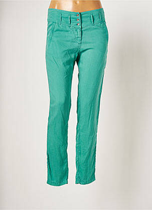 Pantalon droit vert COP COPINE pour femme