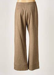 Pantalon large marron BRIGITTE SAGET pour femme seconde vue