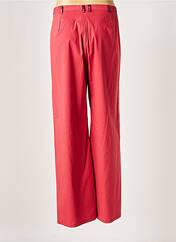 Pantalon large rouge BRIGITTE SAGET pour femme seconde vue