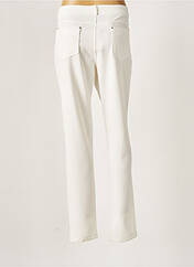 Pantalon slim blanc SISTTER pour femme seconde vue
