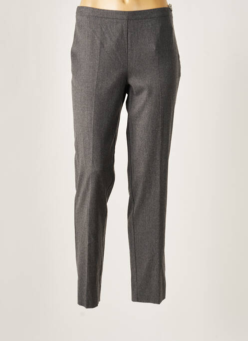 Pantalon droit stretch taille normale gris ROSSO 35 femme