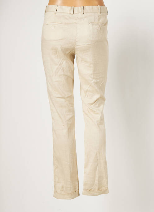 Pantalon chino beige MDP pour femme