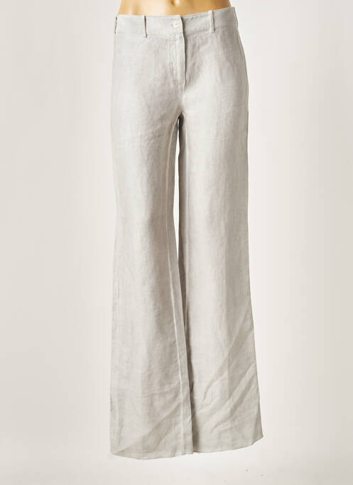 Pantalon large gris ROSSO 35 pour femme