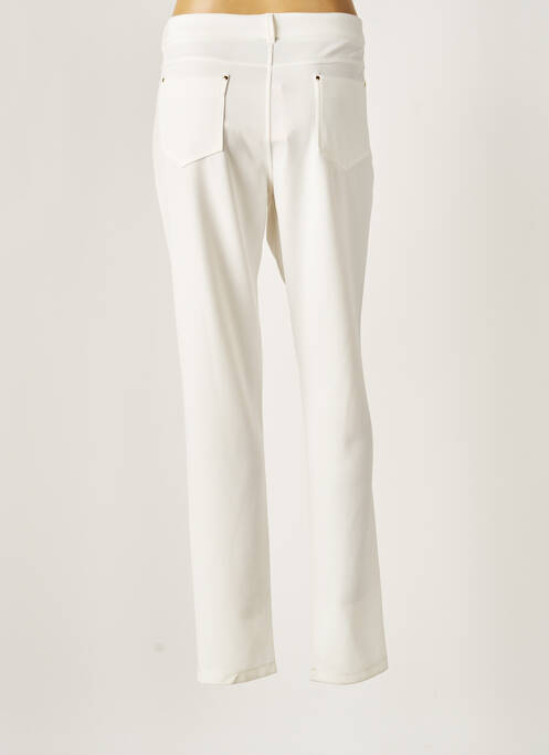 Pantalon slim blanc SISTTER pour femme
