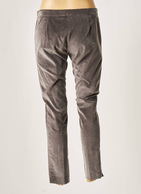 Pantalon slim gris FABIANA FILIPPI femme