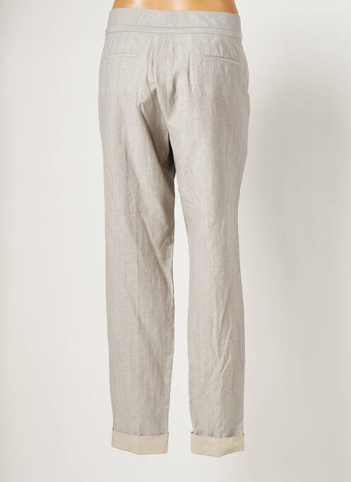 Pantalon slim gris FABIANA FILIPPI pour femme