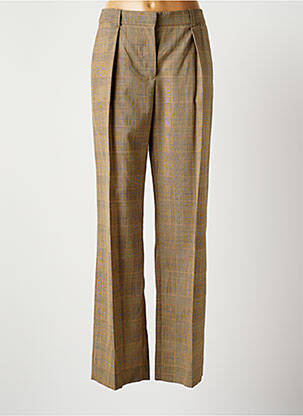 Pantalon chino taille normale taille normale marron INES DE LA FRESSANGE femme