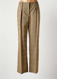 Pantalon chino taille normale taille normale marron INES DE LA FRESSANGE femme