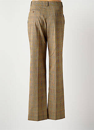 Pantalon chino taille normale taille normale marron INES DE LA FRESSANGE femme