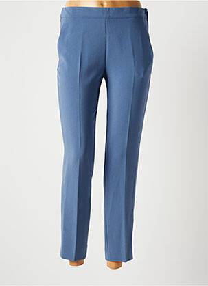 Pantalon 7/8 taille élastique taille normale bleu ALBERTO BIANI femme