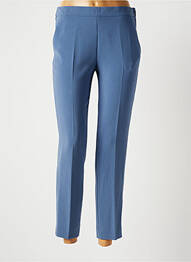 Pantalon 7/8 taille élastique taille normale bleu ALBERTO BIANI femme