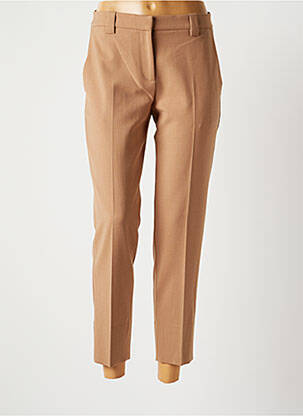 Pantalon 7/8 stretch taille normale beige ANTONELLI FIRENZE femme