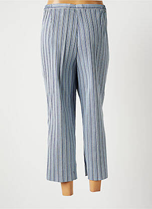 Pantacourt stretch taille normale bleu GRIFFON femme