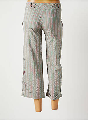 Pantacourt coupe droite taille normale gris COP COPINE femme