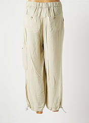 Pantalon 7/8 beige FABIANA FILIPPI pour femme seconde vue