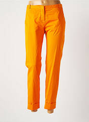 Pantalon 7/8 orange FABIANA FILIPPI pour femme seconde vue