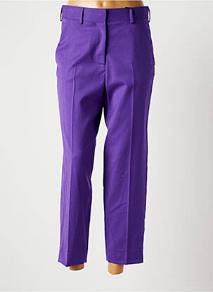 Pantalon 7/8 violet MARGAUX LONNBERG pour femme