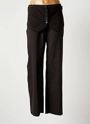 Pantalon chino noir COP COPINE pour femme