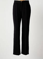 Pantalon large noir CHRISTINE LAURE pour femme seconde vue
