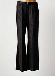 Pantalon large noir CLAUDE BAUER pour femme seconde vue