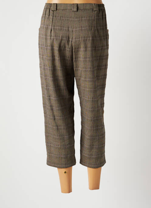 Pantacourt marron BRIGITTE SAGET pour femme