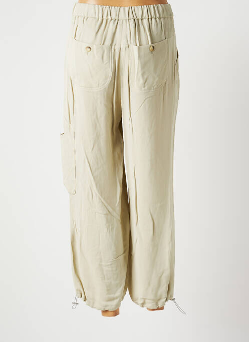 Pantalon 7/8 beige FABIANA FILIPPI pour femme