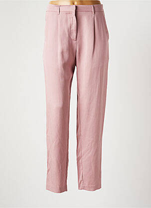Pantalon slim taille haute taille haute rose SAMSOE & SAMSOE femme