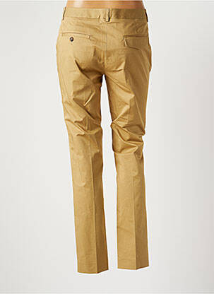 Pantalon chino tissage popeline taille normale beige ALBERTO BIANI femme
