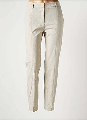 Pantalon slim stretch taille normale beige FABIANA FILIPPI femme