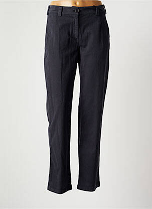Pantalon droit stretch taille normale bleu ASPESI femme