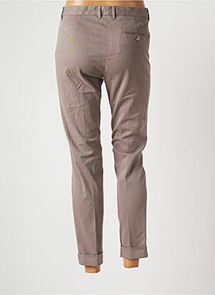 Pantalon chino taille normale taille normale gris FABIANA FILIPPI femme