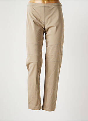 Pantalon slim stretch taille normale beige FABIANA FILIPPI femme