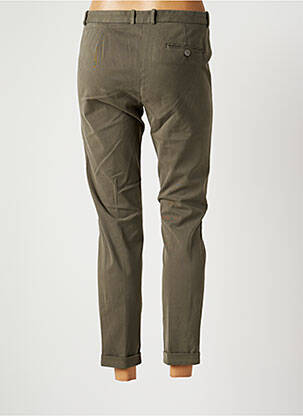 Pantalon chino taille normale taille normale vert FABIANA FILIPPI femme