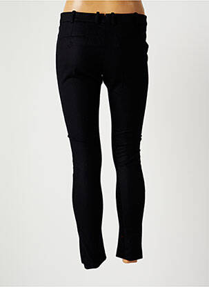 Pantalon 7/8 stretch taille basse noir QCQC femme