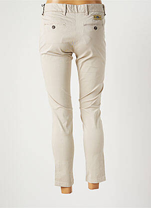 Pantalon 7/8 stretch taille normale beige RA-RE femme