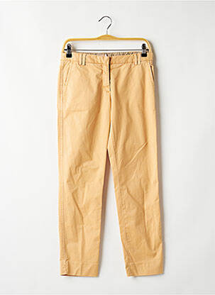 Pantalon 7/8 taille haute taille haute orange FABIANA FILIPPI femme