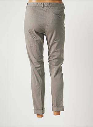 Pantalon chino taille normale taille normale gris FABIANA FILIPPI femme