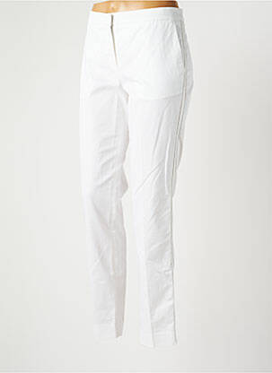 Pantalon chino blanc FABIANA FILIPPI pour femme