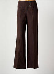 Pantalon large marron COP COPINE pour femme seconde vue
