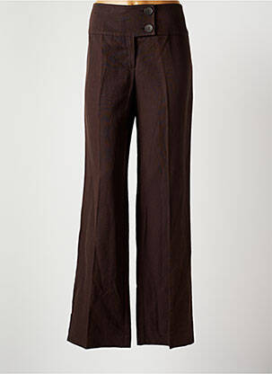 Pantalon large marron COP COPINE pour femme