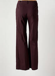 Pantalon large violet CLAUDE BAUER pour femme seconde vue